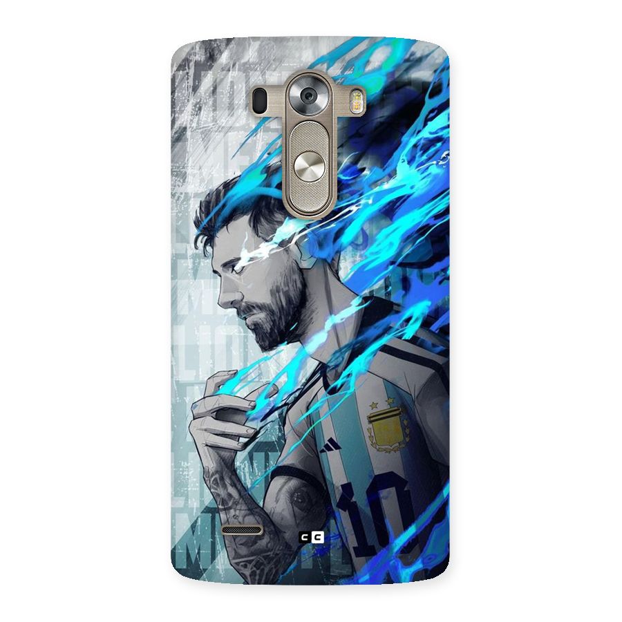 Electrifying Soccer Star Back Case for LG G3