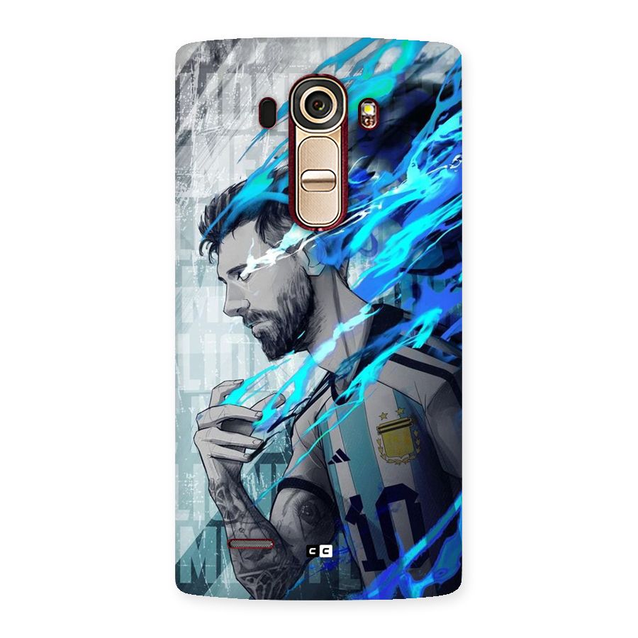 Electrifying Soccer Star Back Case for LG G4
