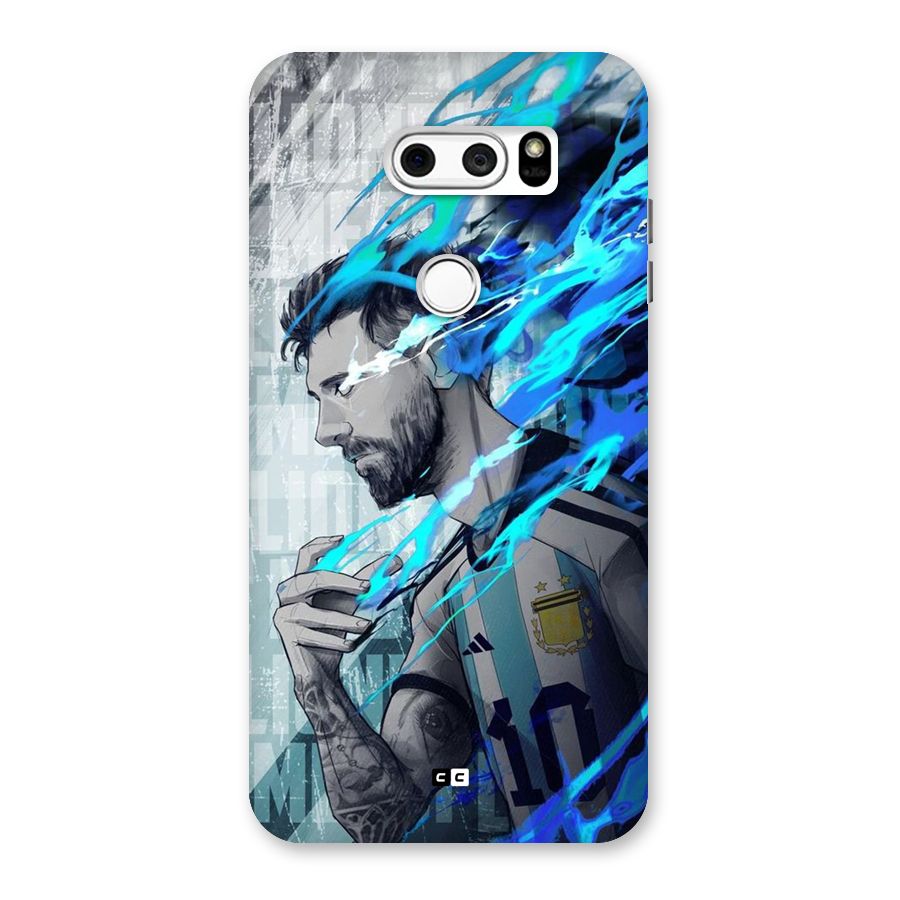 Electrifying Soccer Star Back Case for LG V30
