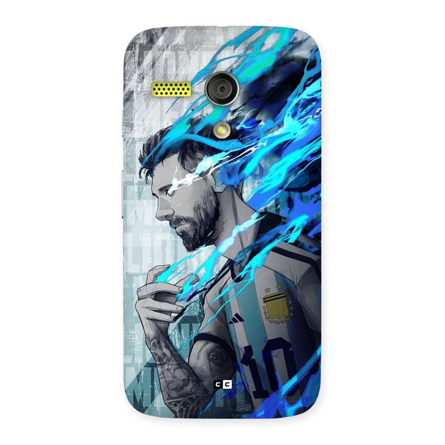 Electrifying Soccer Star Back Case for Moto G