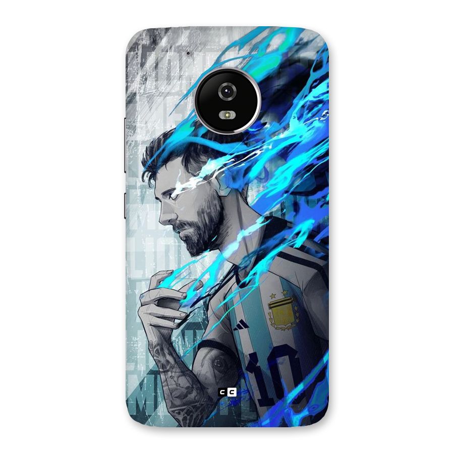 Electrifying Soccer Star Back Case for Moto G5