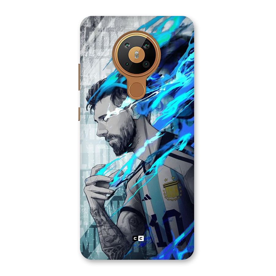 Electrifying Soccer Star Back Case for Nokia 5.3