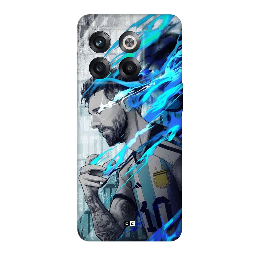 Electrifying Soccer Star Back Case for OnePlus 10T
