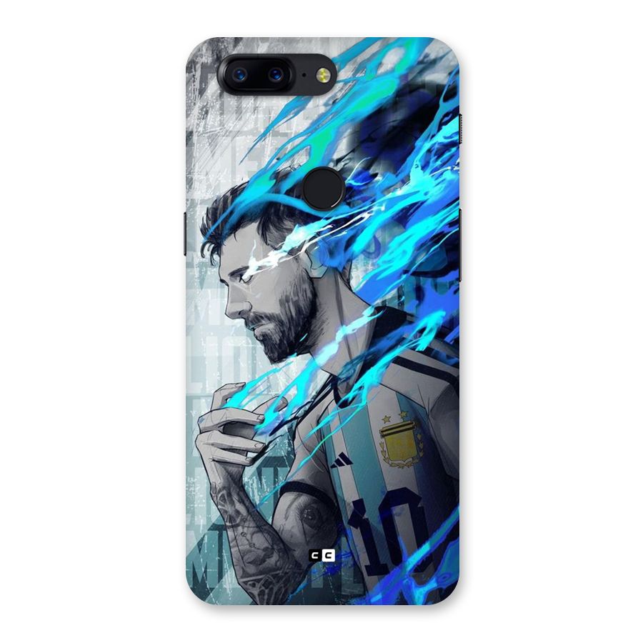 Electrifying Soccer Star Back Case for OnePlus 5T