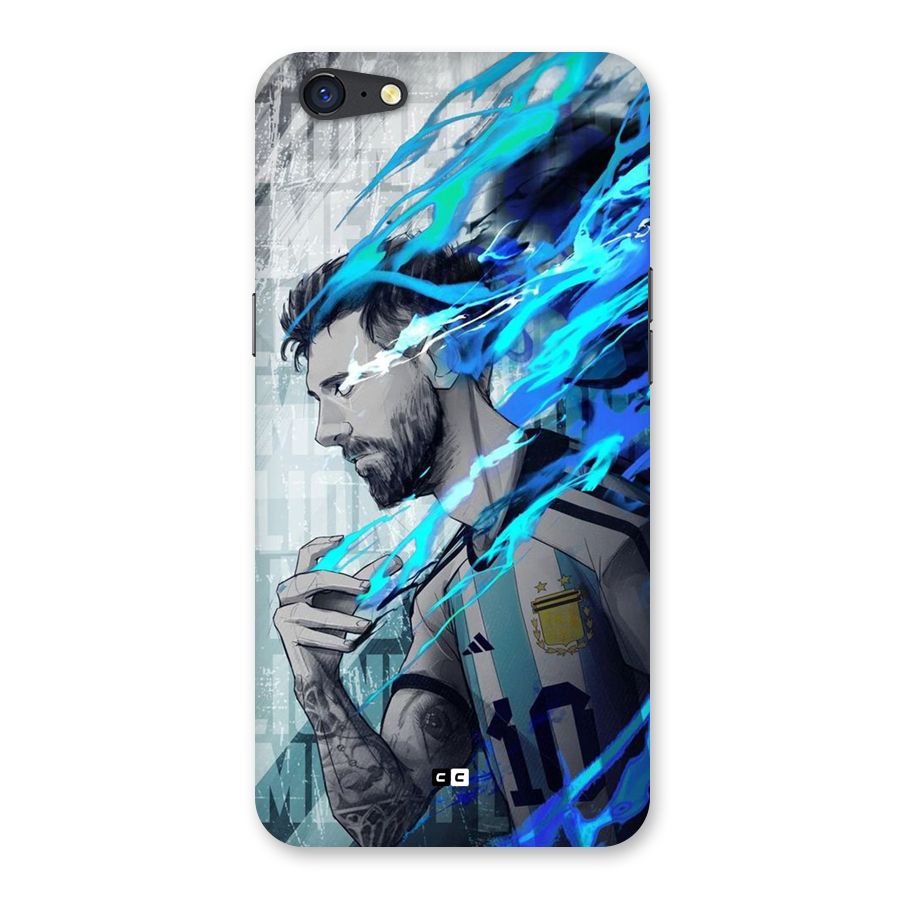 Electrifying Soccer Star Back Case for Oppo A71