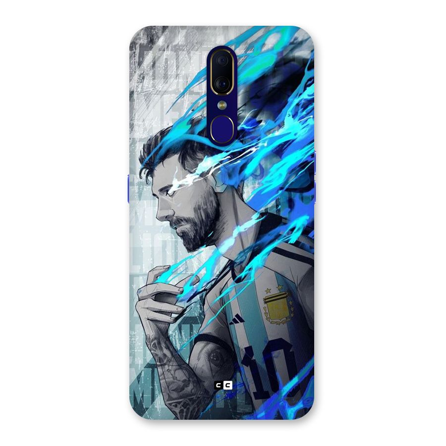 Electrifying Soccer Star Back Case for Oppo A9