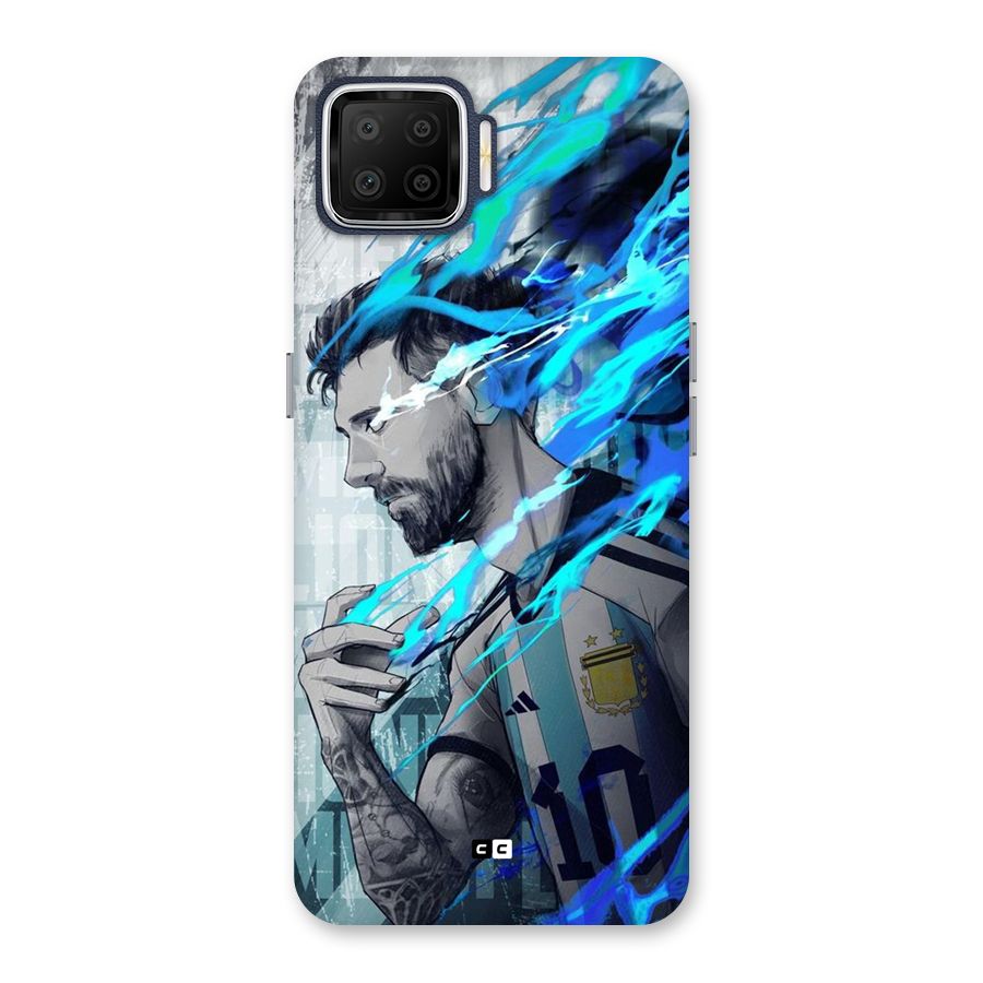 Electrifying Soccer Star Back Case for Oppo F17