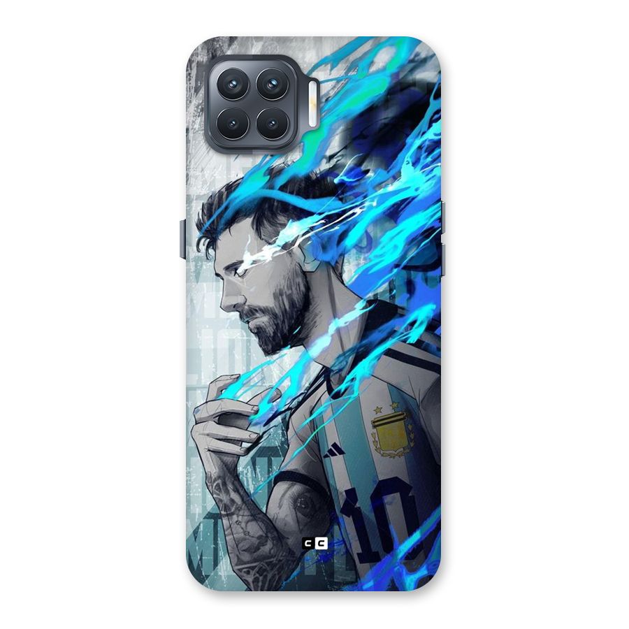 Electrifying Soccer Star Back Case for Oppo F17 Pro