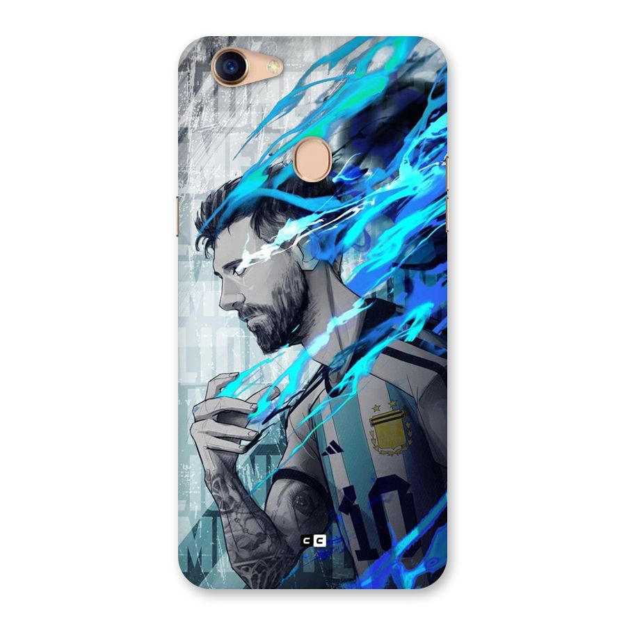 Electrifying Soccer Star Back Case for Oppo F5