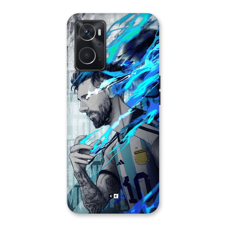 Electrifying Soccer Star Back Case for Oppo K10 4G