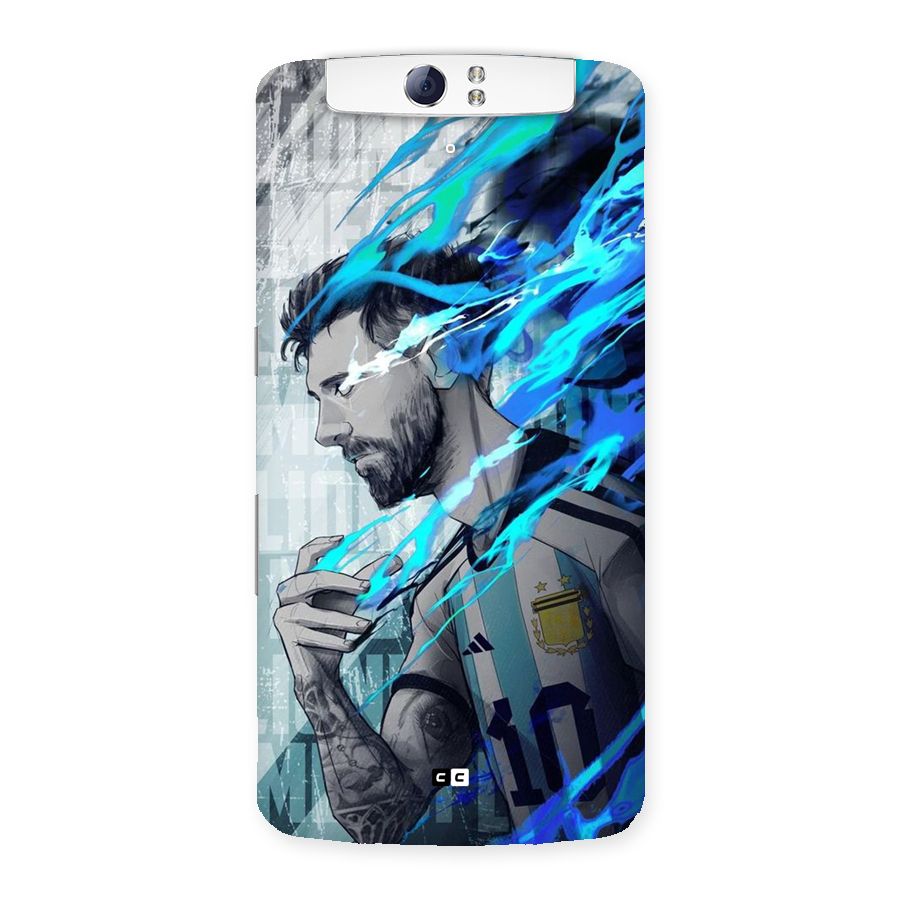 Electrifying Soccer Star Back Case for Oppo N1