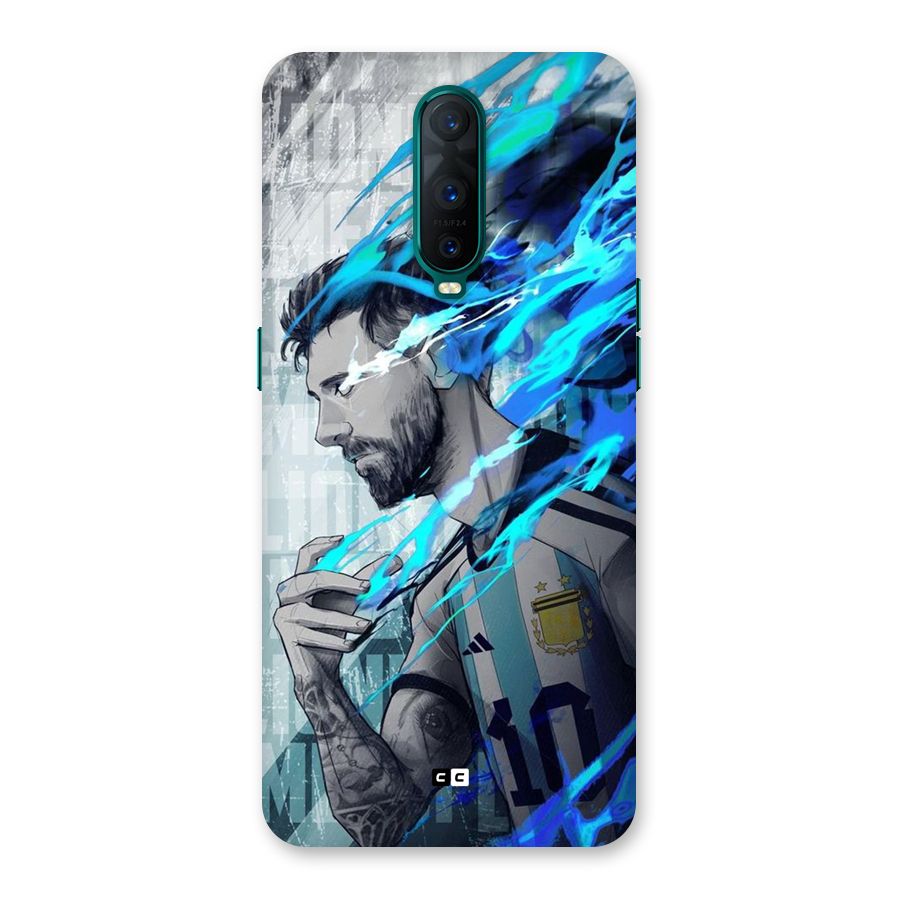 Electrifying Soccer Star Back Case for Oppo R17 Pro