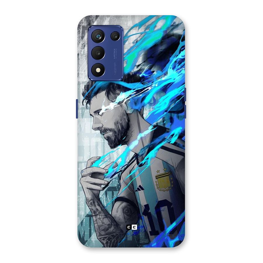 Electrifying Soccer Star Back Case for Realme 9 5G Speed