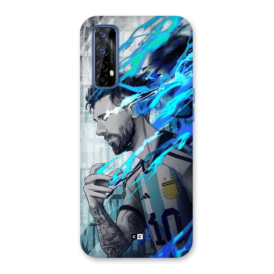 Electrifying Soccer Star Back Case for Realme Narzo 20 Pro
