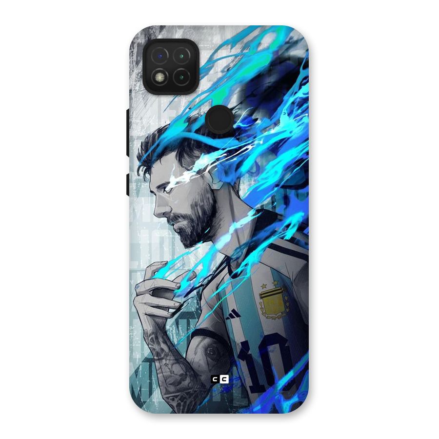 Electrifying Soccer Star Back Case for Redmi 9C