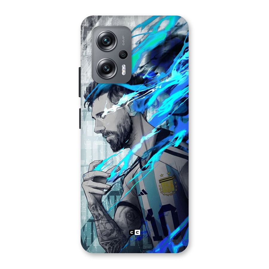 Electrifying Soccer Star Back Case for Redmi K50i