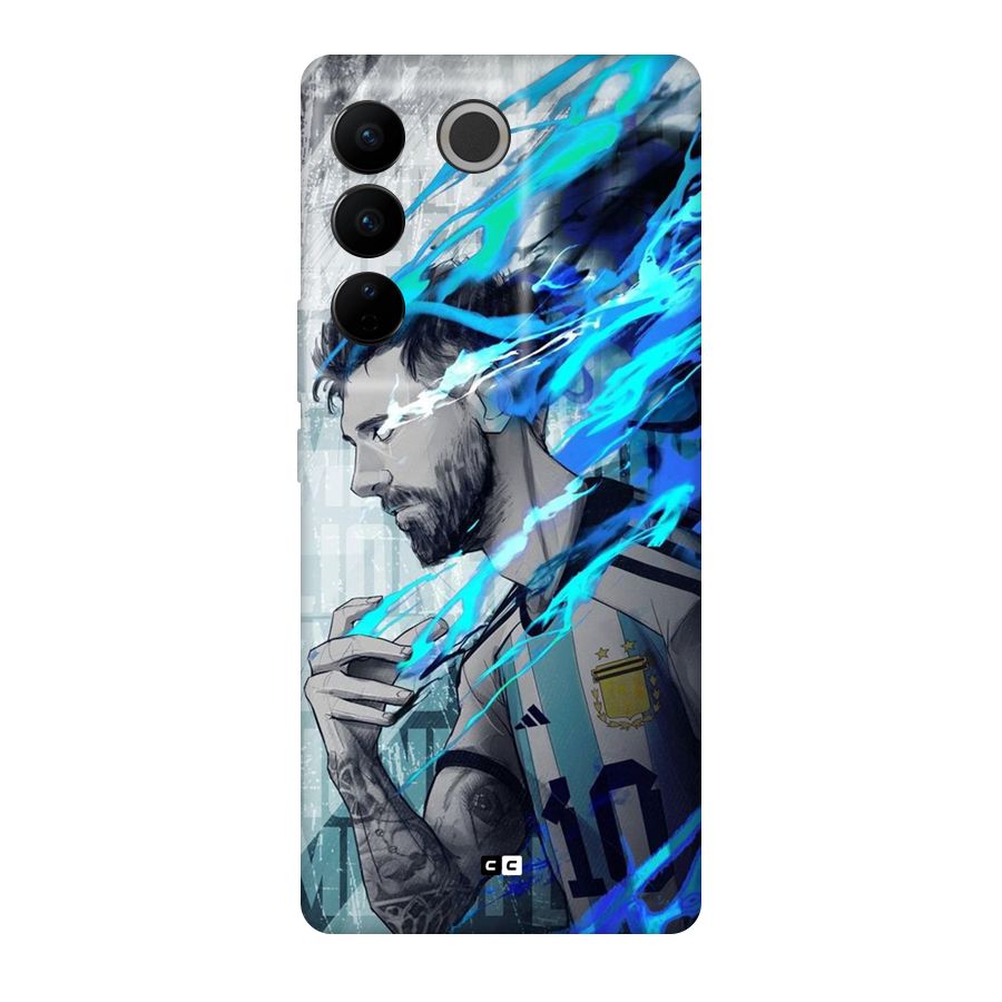 Electrifying Soccer Star Back Case for Vivo V27