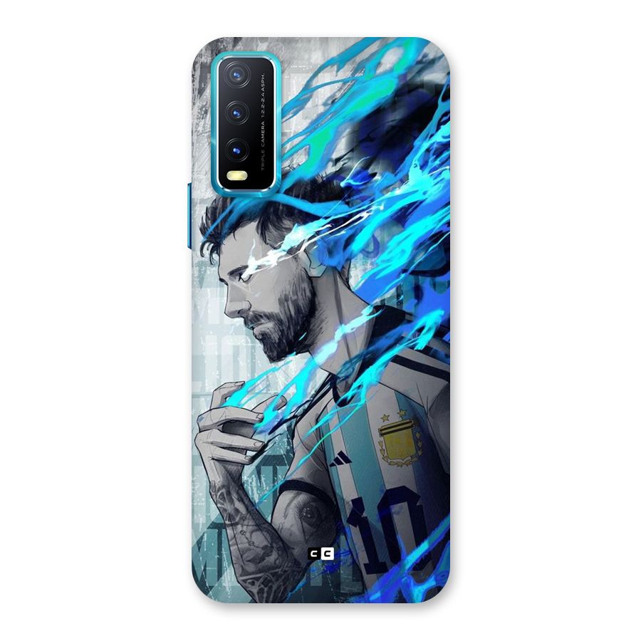 Electrifying Soccer Star Back Case for Vivo Y20