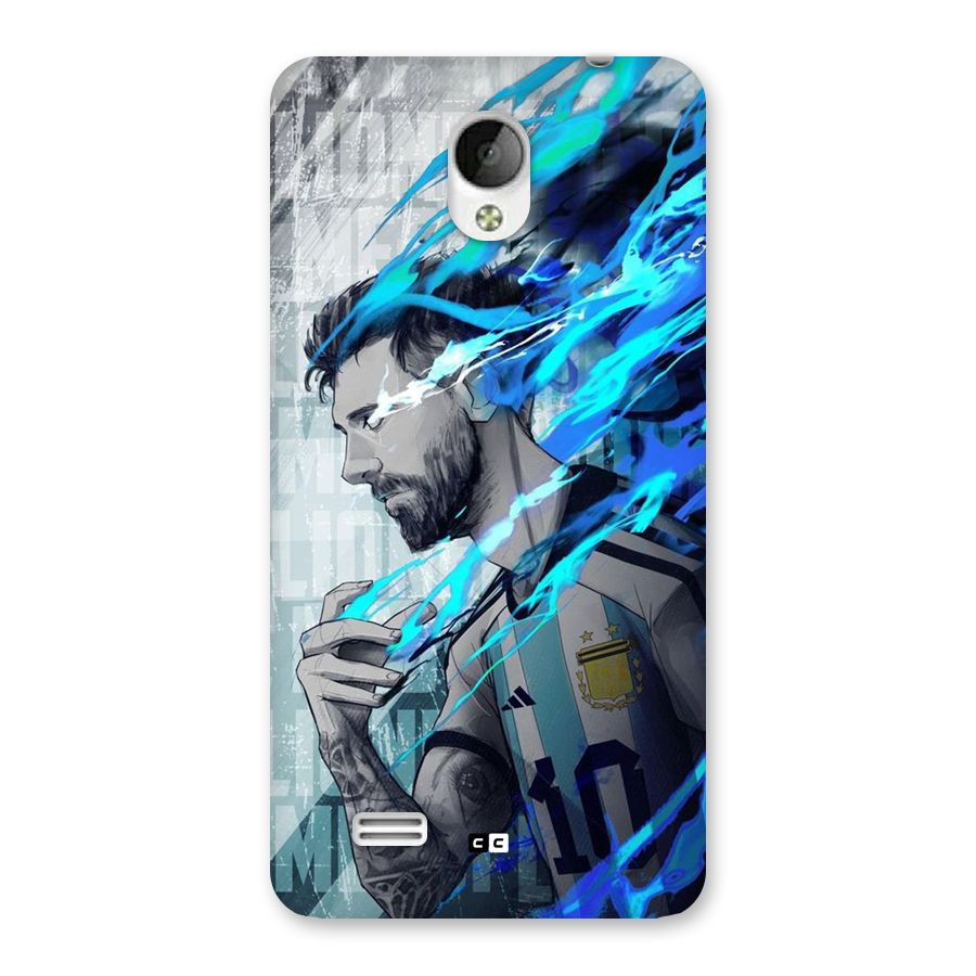 Electrifying Soccer Star Back Case for Vivo Y21