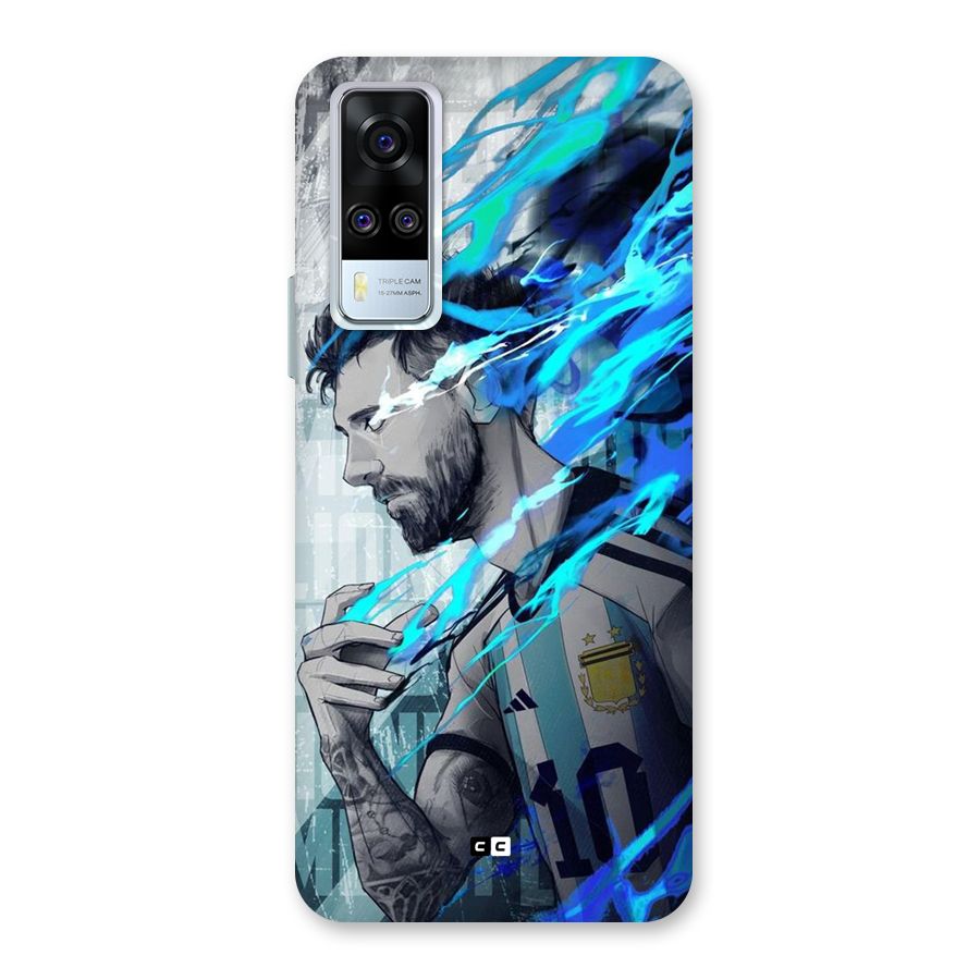 Electrifying Soccer Star Back Case for Vivo Y31