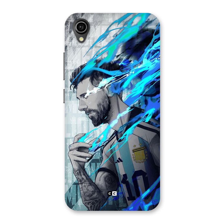 Electrifying Soccer Star Back Case for Vivo Y90