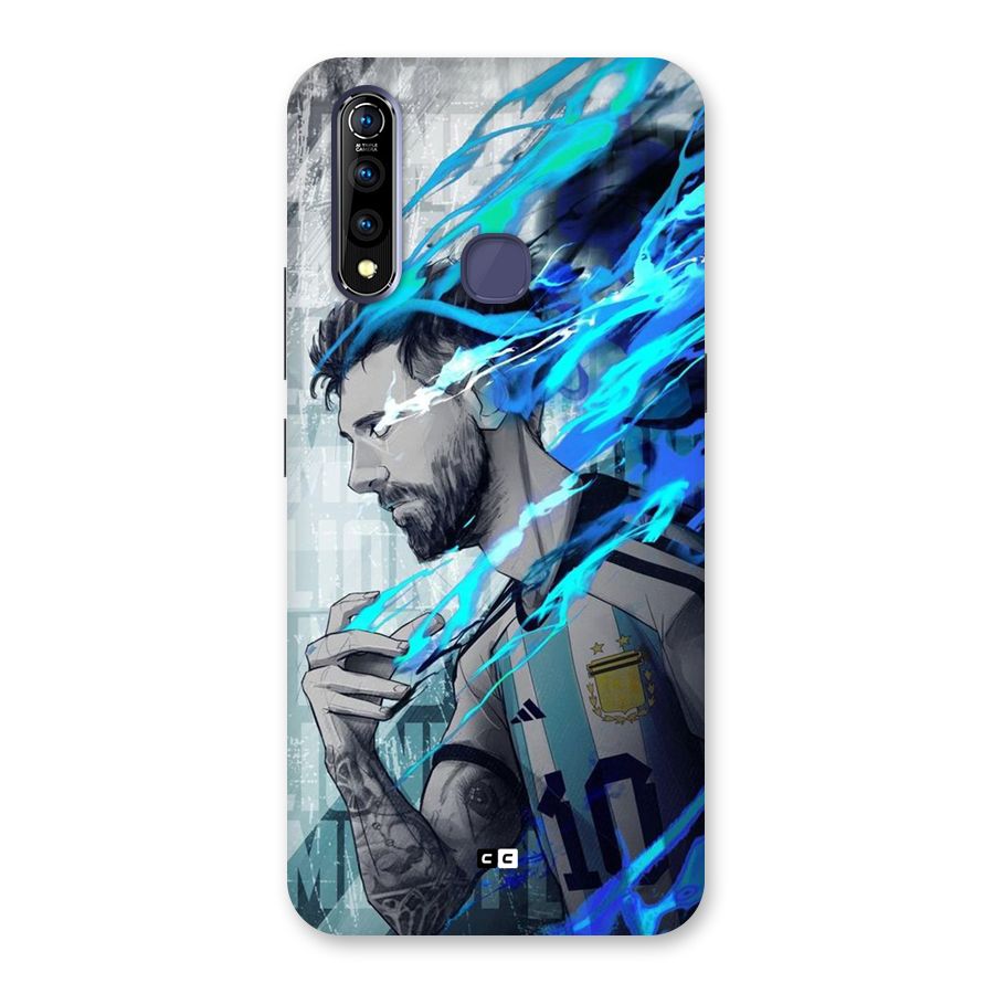 Electrifying Soccer Star Back Case for Vivo Z1 Pro