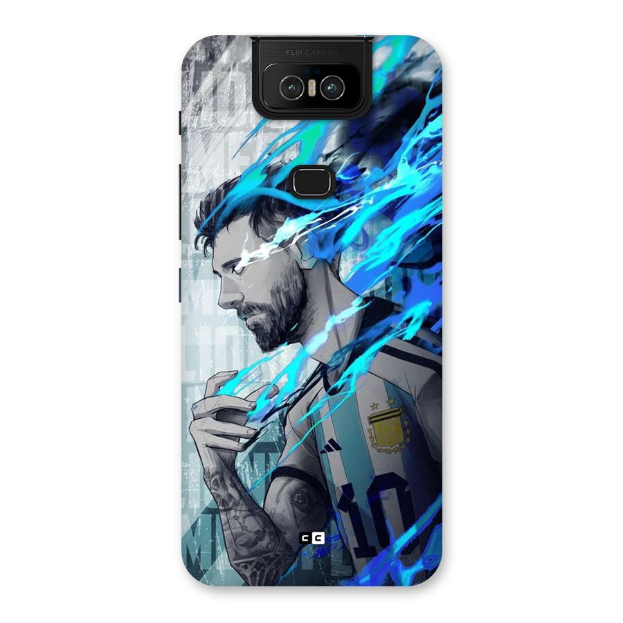 Electrifying Soccer Star Back Case for Zenfone 6z