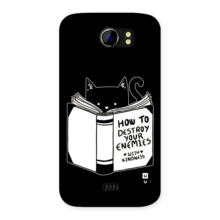Enemies Destroyer Back Case for Canvas 2 A110