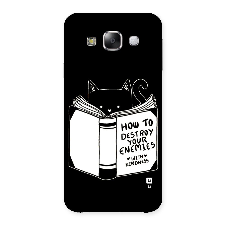 Enemies Destroyer Back Case for Galaxy E5