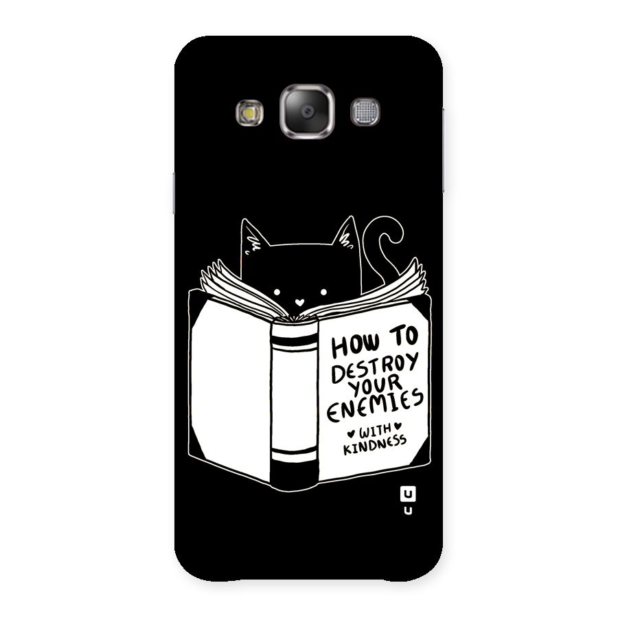 Enemies Destroyer Back Case for Galaxy E7