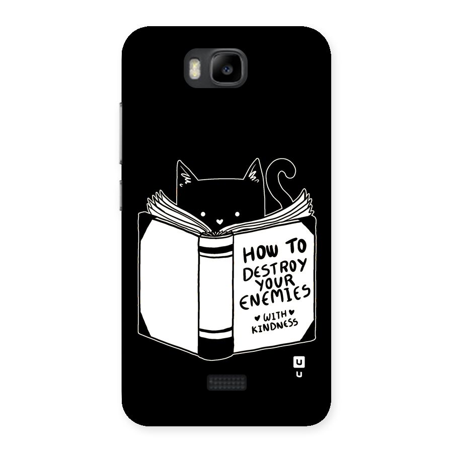 Enemies Destroyer Back Case for Honor Bee