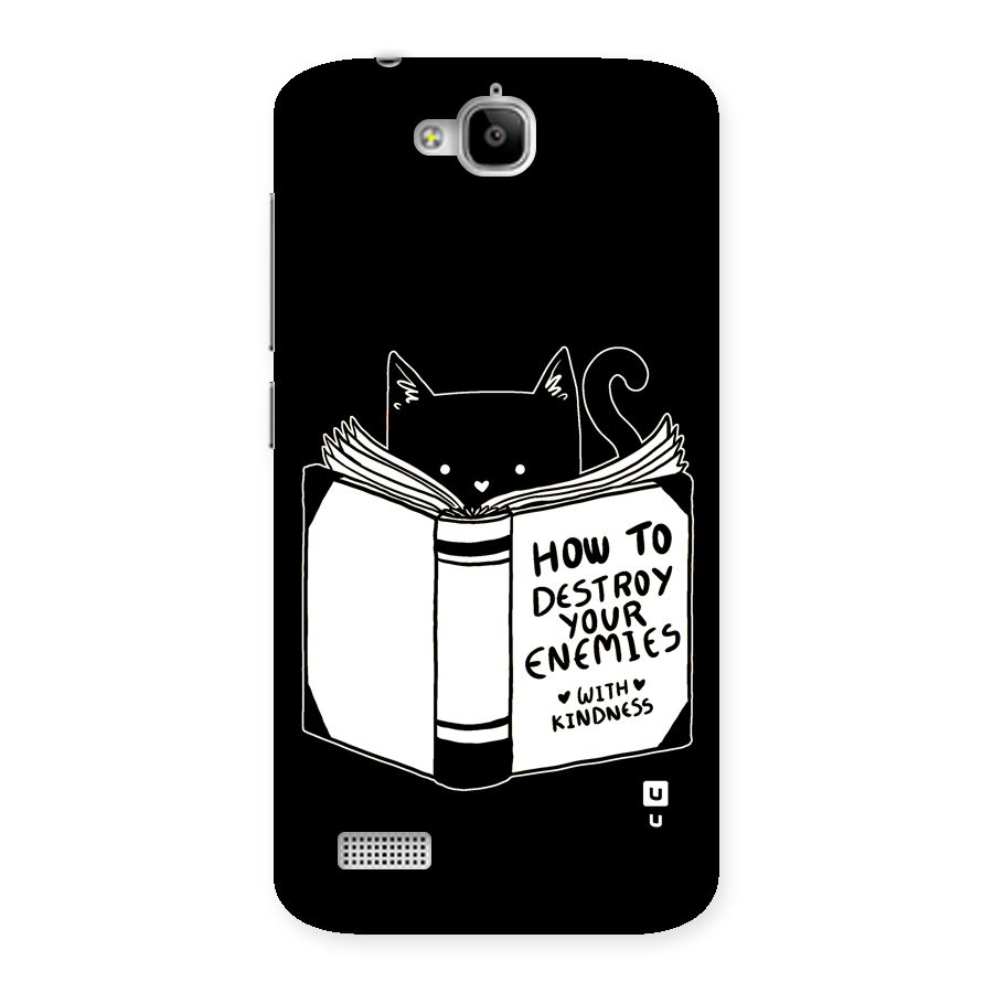Enemies Destroyer Back Case for Honor Holly