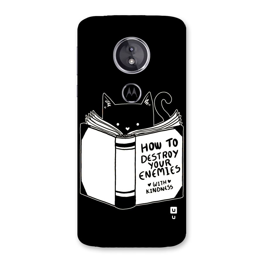 Enemies Destroyer Back Case for Moto E5