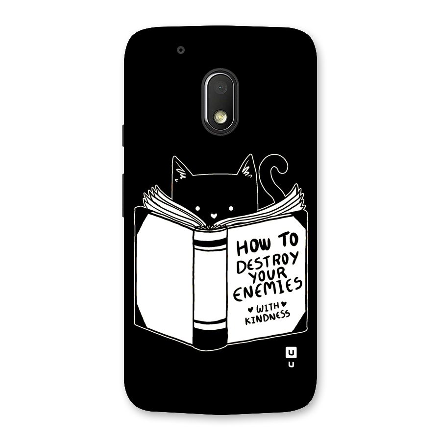 Enemies Destroyer Back Case for Moto G4 Play