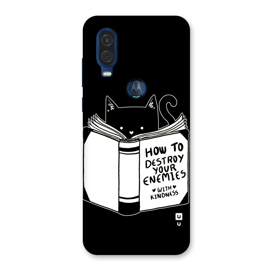 Enemies Destroyer Back Case for Motorola One Vision