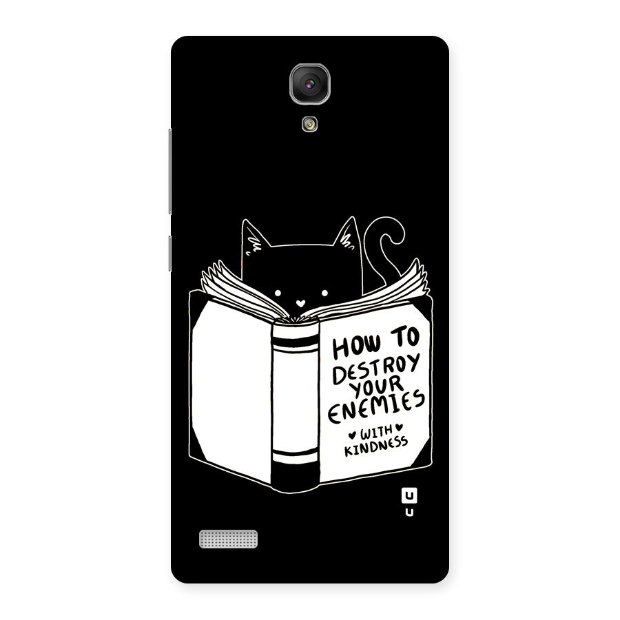 Enemies Destroyer Back Case for Redmi Note