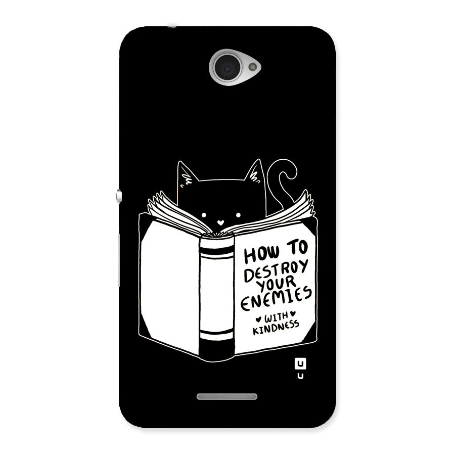 Enemies Destroyer Back Case for Xperia E4