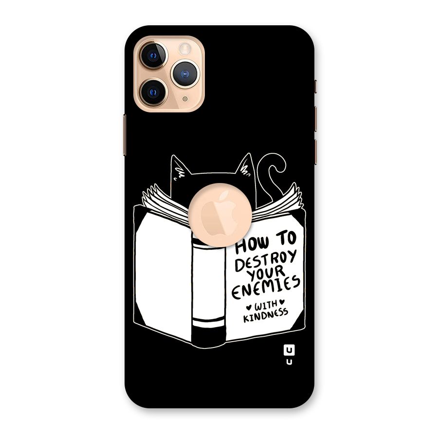 Enemies Destroyer Back Case for iPhone 11 Pro Max Logo Cut