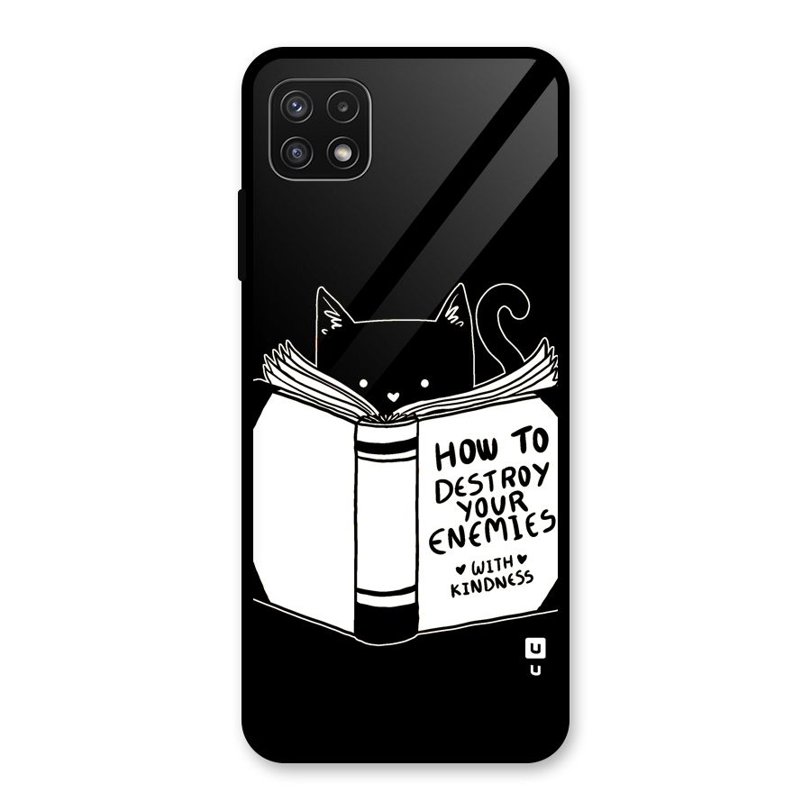 Enemies Destroyer Glass Back Case for Galaxy A22 5G