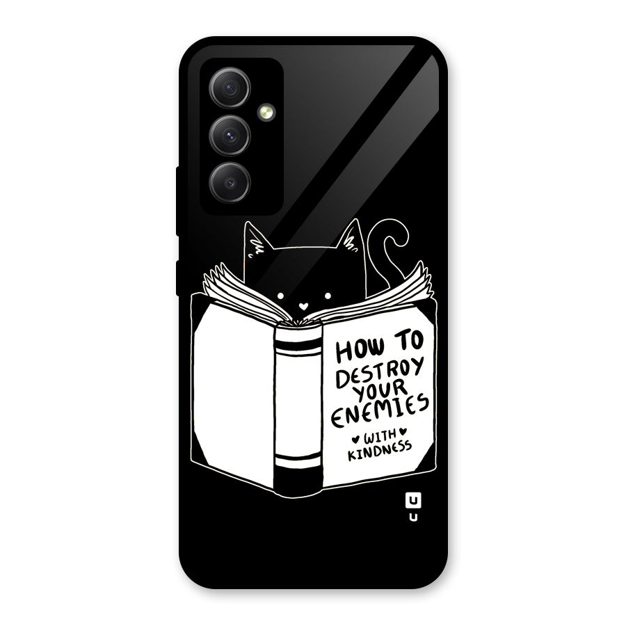 Enemies Destroyer Glass Back Case for Galaxy A34