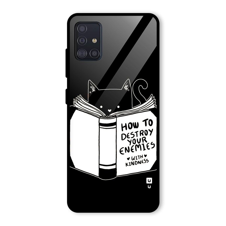 Enemies Destroyer Glass Back Case for Galaxy A51
