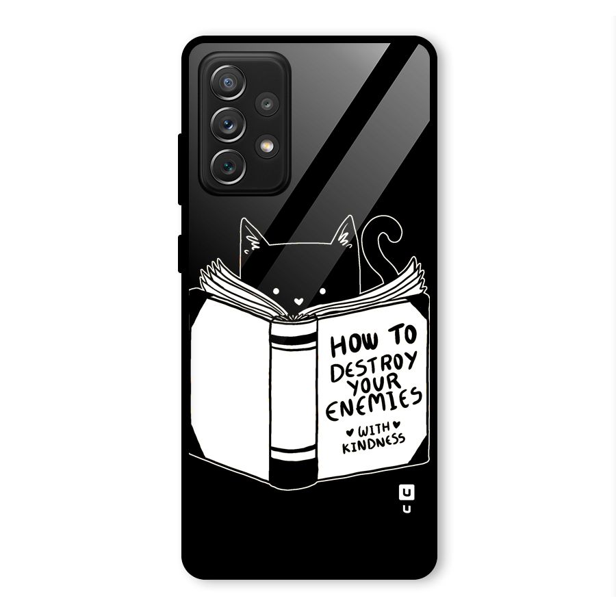 Enemies Destroyer Glass Back Case for Galaxy A72