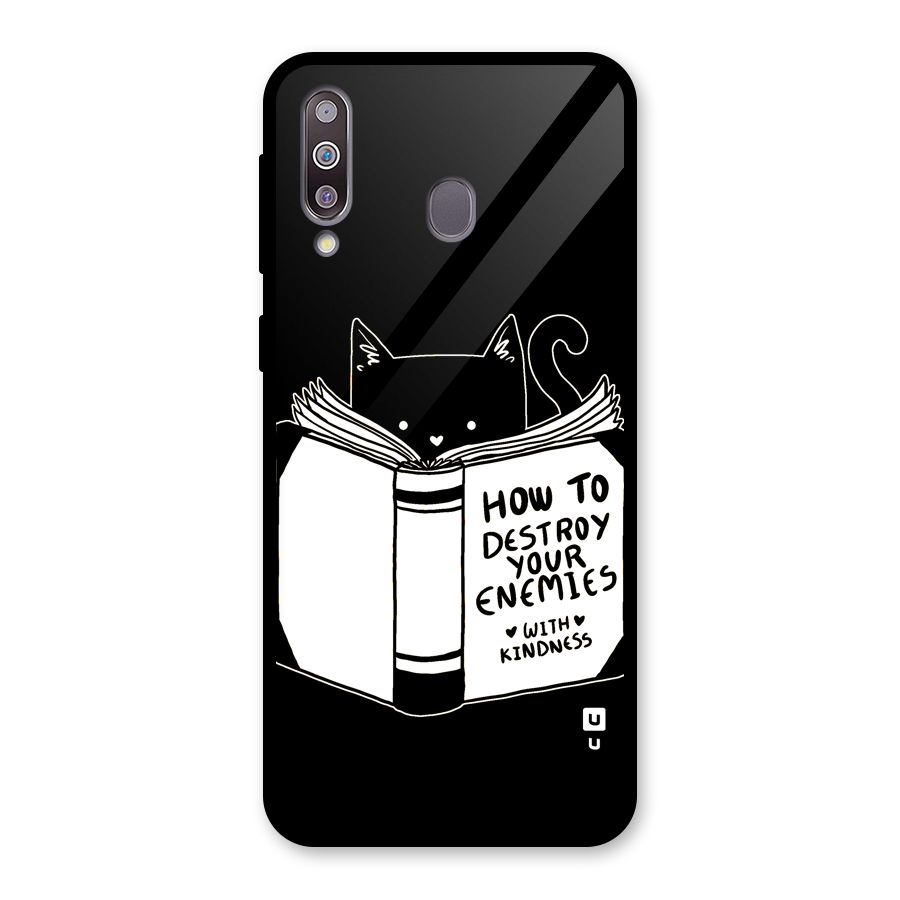 Enemies Destroyer Glass Back Case for Galaxy M30