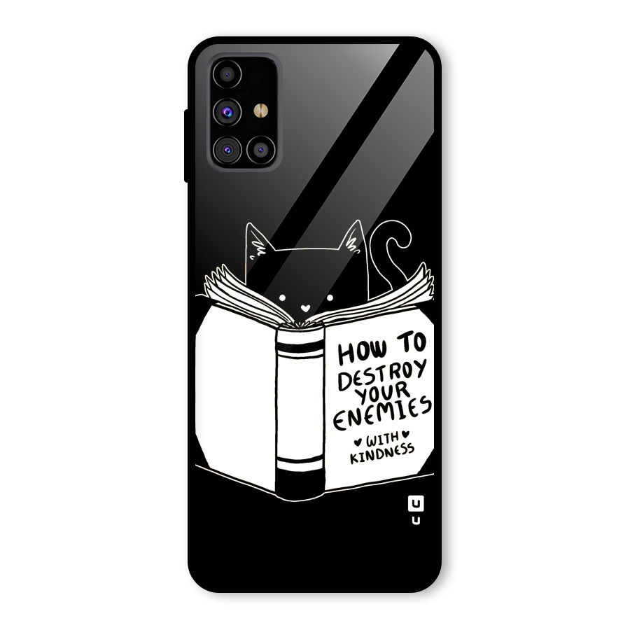 Enemies Destroyer Glass Back Case for Galaxy M31s