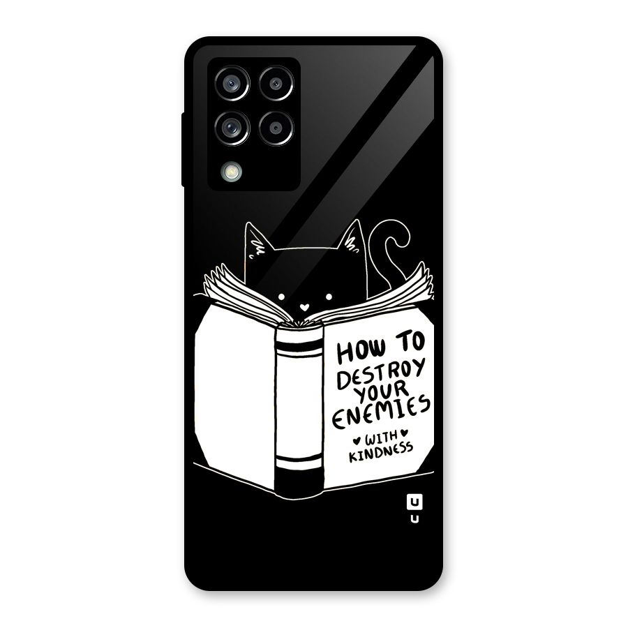 Enemies Destroyer Glass Back Case for Galaxy M53 5G