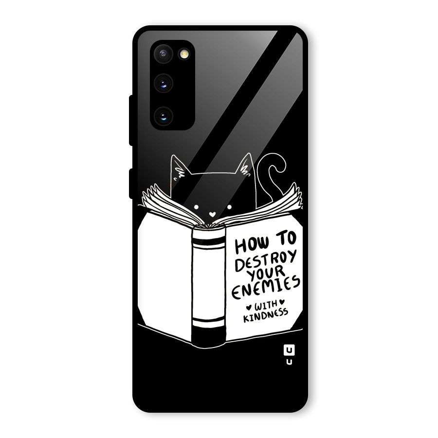 Enemies Destroyer Glass Back Case for Galaxy S20 FE 5G