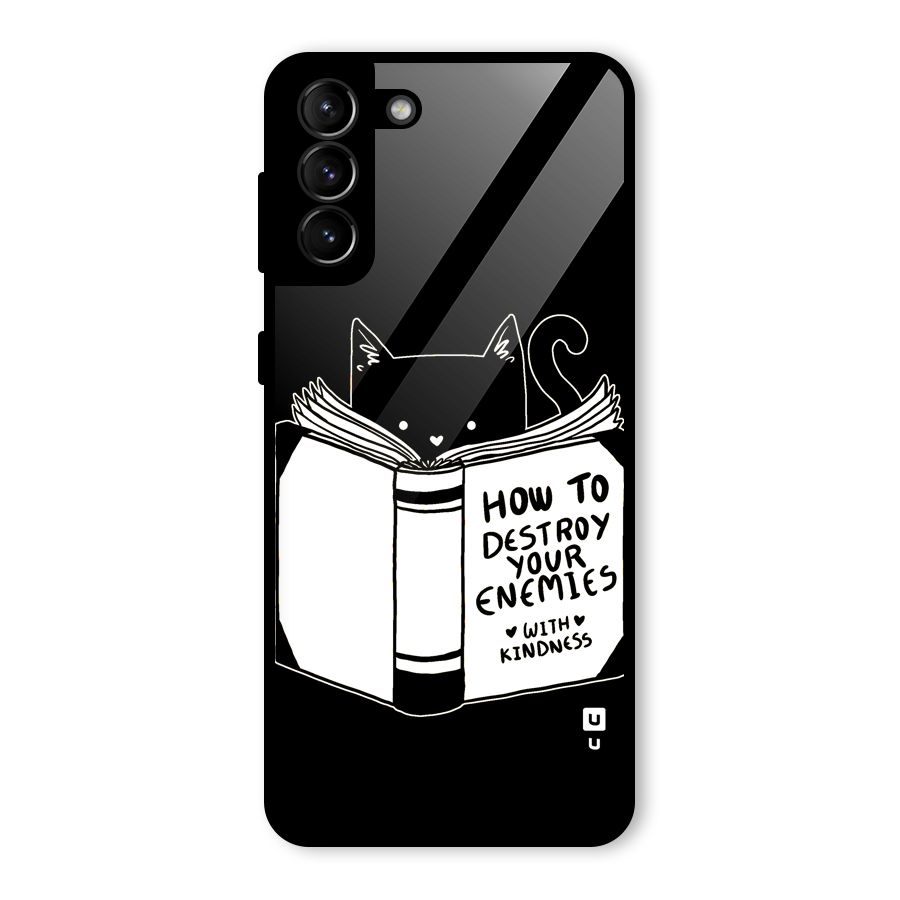Enemies Destroyer Glass Back Case for Galaxy S21 Plus