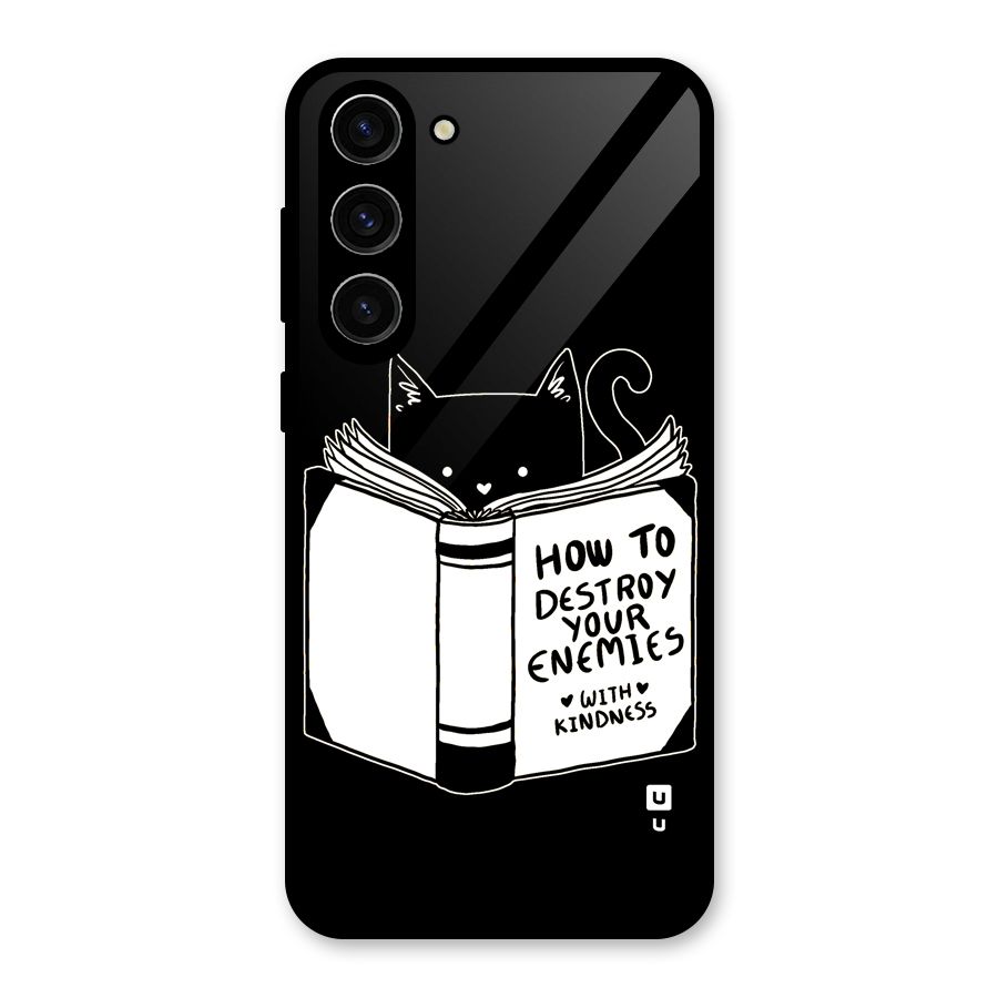 Enemies Destroyer Glass Back Case for Galaxy S23 Plus