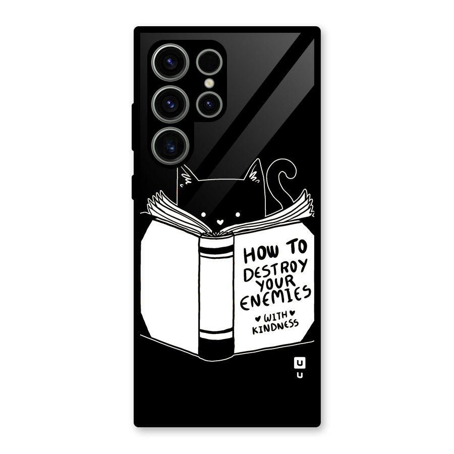Enemies Destroyer Glass Back Case for Galaxy S23 Ultra