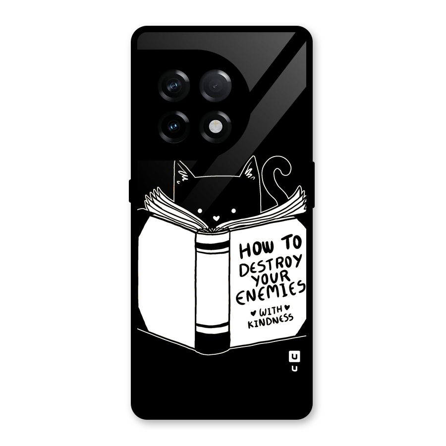Enemies Destroyer Glass Back Case for OnePlus 11R